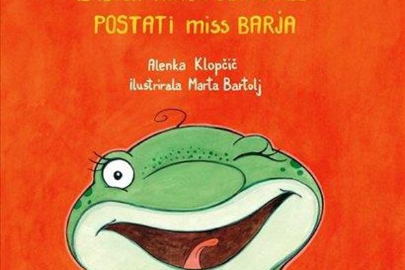 Eko knjiga Žabica Vanja je hotela postati miss barja