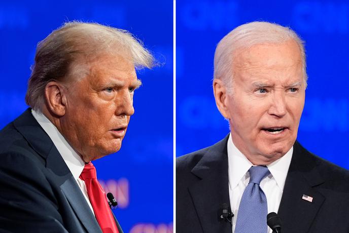 Biden prevzel odgovornost za Trumpovo zmago na volitvah