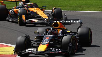 Zvit načrt, da je Verstappen na šprintu premagal McLarna