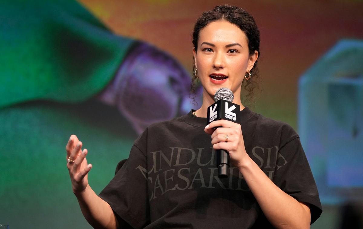 Jay Graber | Izvršna direktorica družbenega omrežja Bluesky platformo opisuje kot omrežje, ki se ne ukloni interesom kapitala. | Foto Reuters