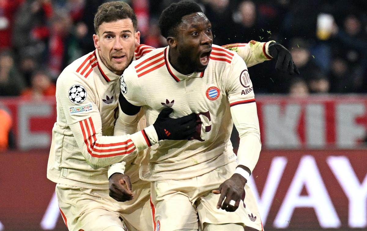 Bayern München Alphonso Davies | Alphonso Davies je zadel v 94. minuti za remi Bayerna s Celticom 1:1. | Foto Reuters