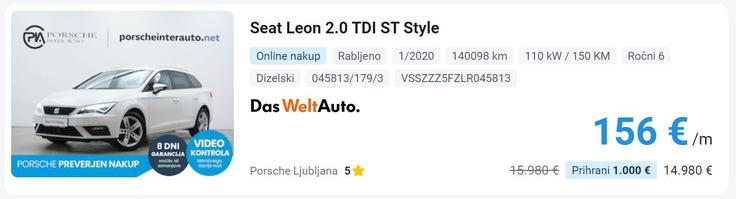 seat-leon-rabljen | Foto: Porsche Inter Auto
