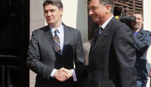 Pahor in Milanović se bosta prvič sestala v četrtek na Otočcu