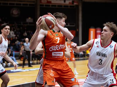 Cedevita Olimpija se je prepozno prebudila na Dunaju