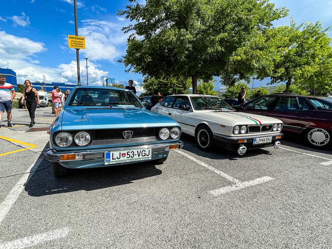Nas je najbolj očarala lancia beta coupe, organizatorji pa so za najboljšega izbrali alfo romeo 75 in BMW M850i. | Foto: Gašper Pirman