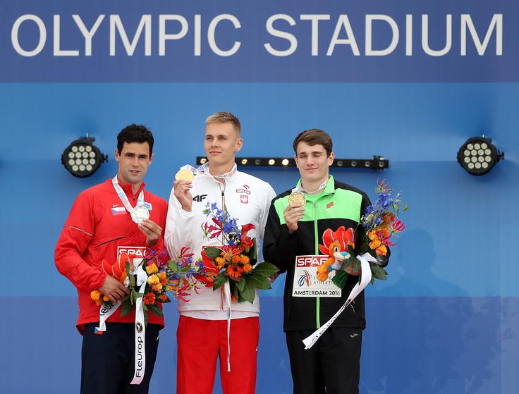 Robert Renner Na podelitvi v Amsterdamu | Foto: Getty Images
