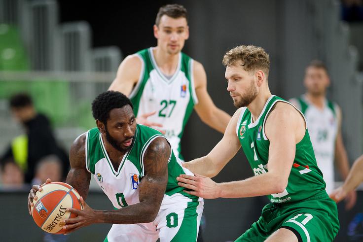 Olimpija bi morala v zadnjem krogu ligaškega dela lige ABA odigrati le še tekmo proti Krki, ki se bori za obstanek v regionalnem tekmovanju. | Foto: Saša Pahič Szabo/Sportida