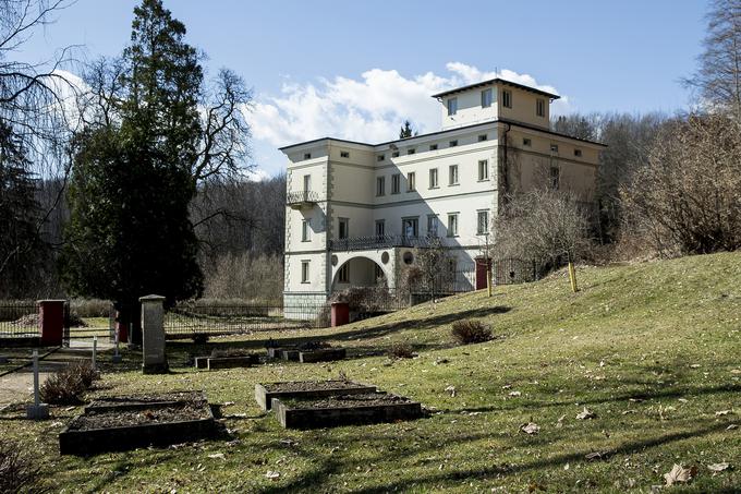 Grad Podvin je bil pred drugo svetovno vojno letna rezidenca francoske plemiške družine de Polignac, leta 1946 so ga nacionalizirali in v njem v šestdesetih letih odprli prestižni hotel in restavracijo, ki je gostila tudi številne državnike. | Foto: Ana Kovač