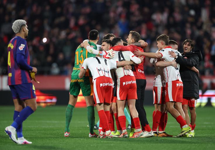 Veselje Girone ob zmagi | Foto: Reuters