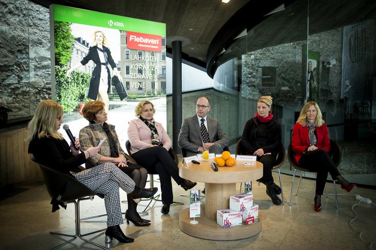 Na okrogli mizi so strokovnjaki pojasnili, da se z boleznijo ven srečuje kar 80 odstotkov svetovne populacije. | Foto: Ana Kovač
