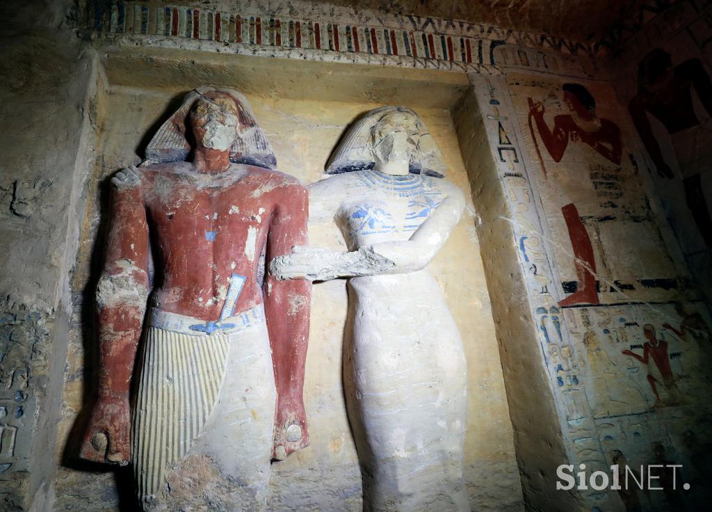 Zasebna grobnica v Sakara južno od Kaira