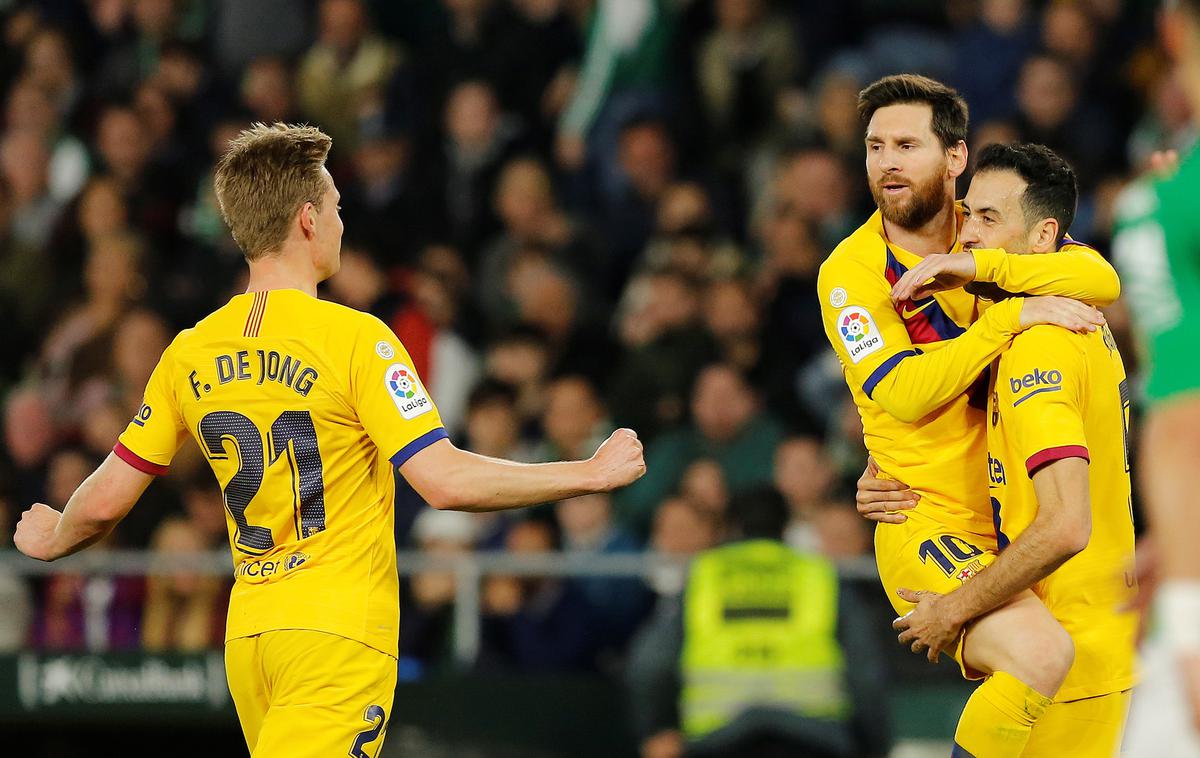 Lionel Messi | Lionel Messi tokrat spet ni zadel, a je zato prispeval asistence za vse tri gole Barcelone. | Foto Reuters