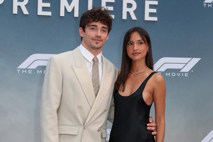 Charles Leclerc Alexandra Saint Mleux | Charles Leclerc in njegovo dekle Alexandra Saint Mleux se zdaj po Monte Carlu vozita z legendarnim ferrarijem, vrednim več kot dva milijona. | Foto Reuters