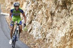 Vincenzo Nibali na Krvavcu do vodstva