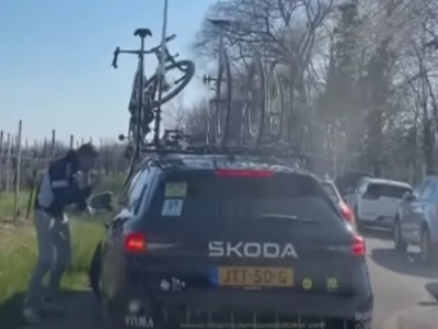 Hud incident pretresel ekipo Visma | Lease a Bike