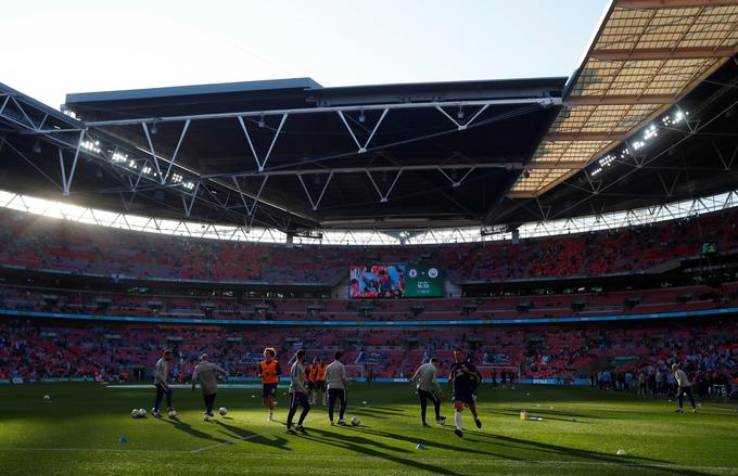 Wembley - eno od možnih prizorišč tekem. | Foto: Reuters