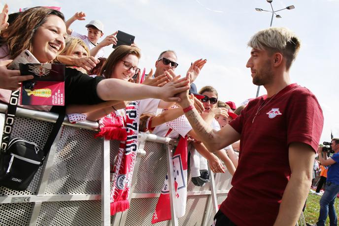 Kevin Kampl odplesal v novo leto, v katerem si želi zdravja in lovorik