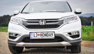 Honda CR-V 1,6 i-DTEC – velik avtomobil z majhno porabo