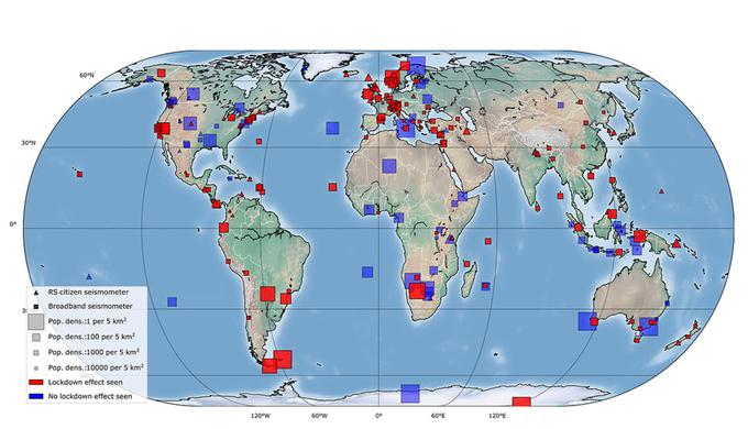 Vibracije so merili na 268 seizmičnih postajah v 117 državah, med njimi tudi na takih, ki so več sto metrov pod površino Zemlje. | Foto: Observatoire royal de Belgique