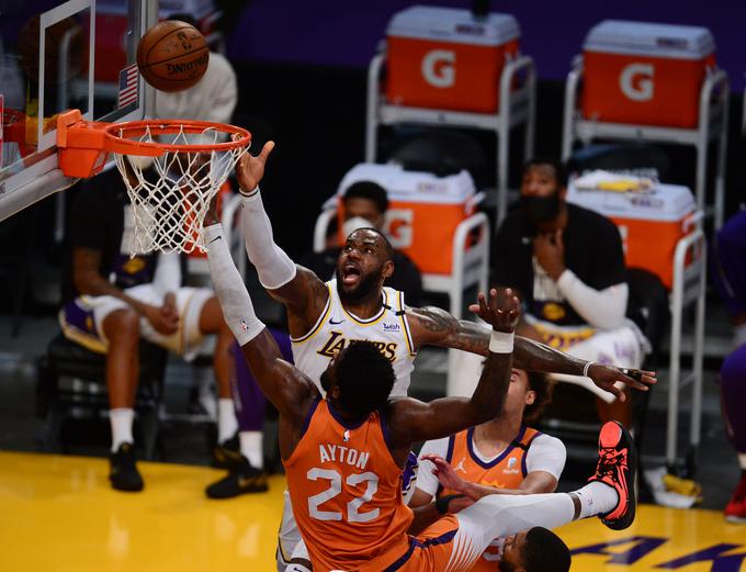 LeBron James in LA Lakers še brez šampionskega sijaja | Foto: AP / Guliverimage