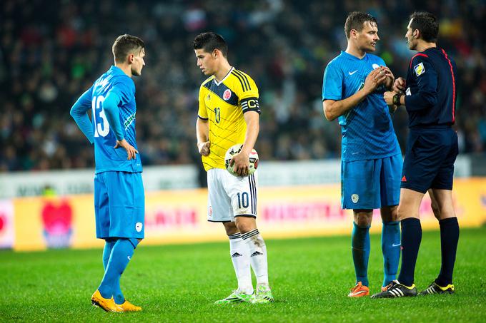 Pod vodstvom Srečka Katanca je v reprezentanci debitiral z 19 leti na prijateljski tekmi proti Kolumbiji leta 2014. | Foto: Matic Klanšek Velej/Sportida