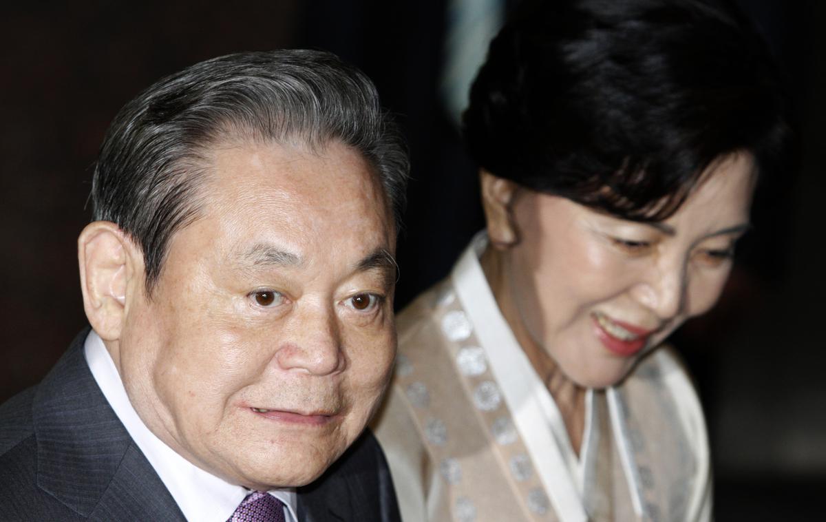 Lee Kun-hee | V starosti 78 let je v soboto umrl karizmatični vodja južnokorejske družbe Samsung Lee Kun Hee. | Foto Reuters
