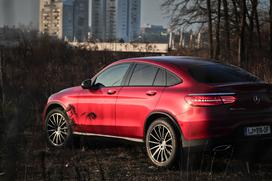 Mercedes-Benz GLC coupe - fotogalerija testnega vozila