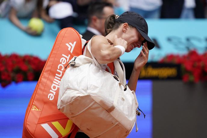 Iga Swiatek | Iga Swiatek je Madrid zapustila v solzah. | Foto Reuters