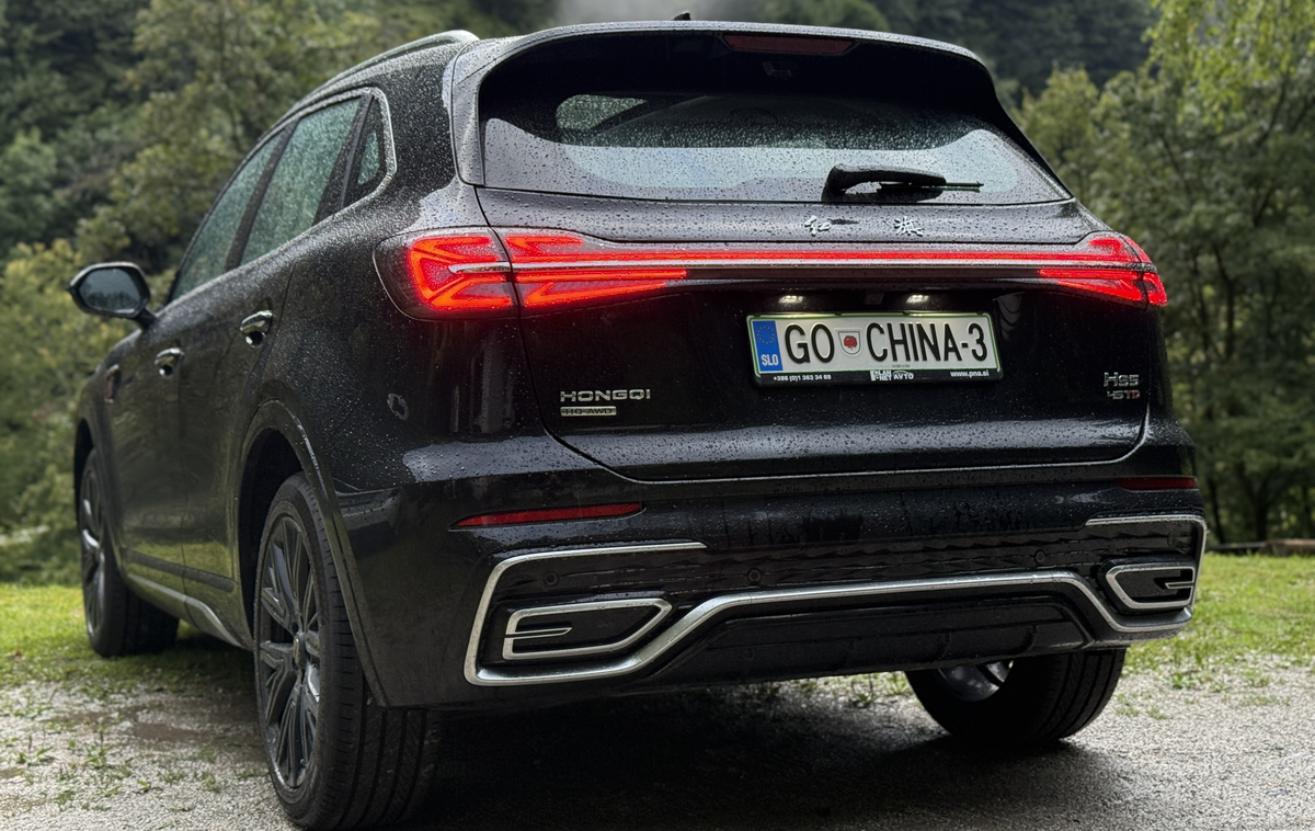 Hongqi HS3 | Foto Gregor Pavšič