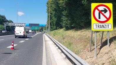Za koga je mimo "primorke" prepovedan tranzit? Odgovorni pojasnjujejo.