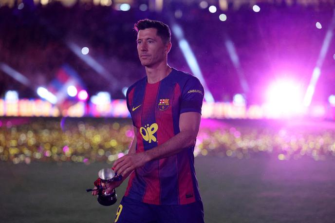 Robert Lewandowski | Robert Lewandowski zapušča Barcelono, s katero je v tej sezoni ubranil španski naslov. | Foto Reuters