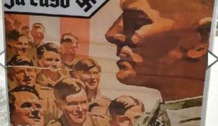 Zaradi nacističnih plakatov v Velenju prijeli mladoletnika #video