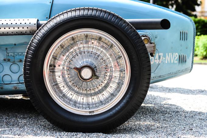 Bugatti type 59 se lahko pohvali z enimi od najlepših platišč. | Foto: Gašper Pirman