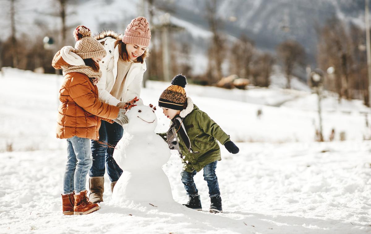 mraz zima družina | Foto Getty Images
