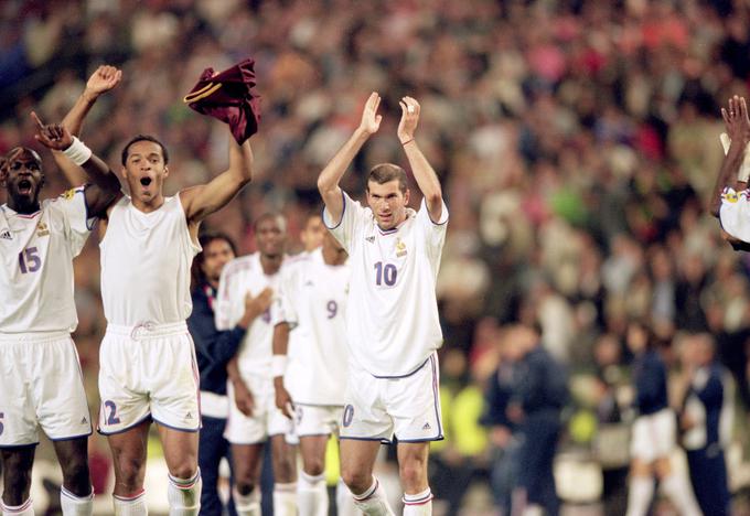 Zinedine Zidane je Franciji zagotovil vstopnico za finale. | Foto: Guliverimage/Getty Images