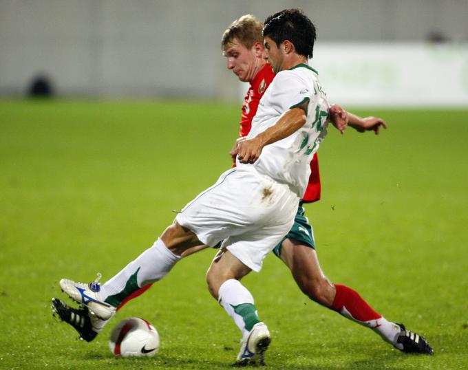 Bojan Jokić je sodeloval pri edini slovenski zmagi nad Belorusijo. 11 let pozneje je slovenski kapetan. | Foto: Reuters