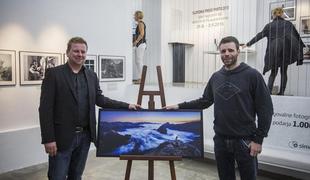 Zmagovalna fotografija za posnetek Alp ob koncu dneva