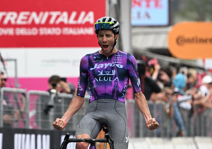 Avstralec Chris Harper je zmagovalec etape. | Foto: Reuters