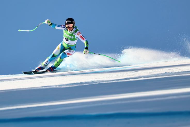 Ilka Štuhec je na treningu zasedla sedmo mesto. | Foto: Guliverimage