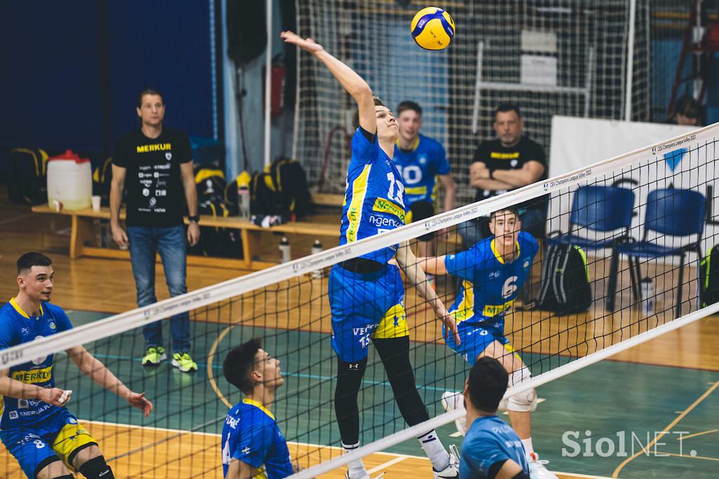 Calcit Volley : OK Merkur Maribor, polfinale državnega prvenstva