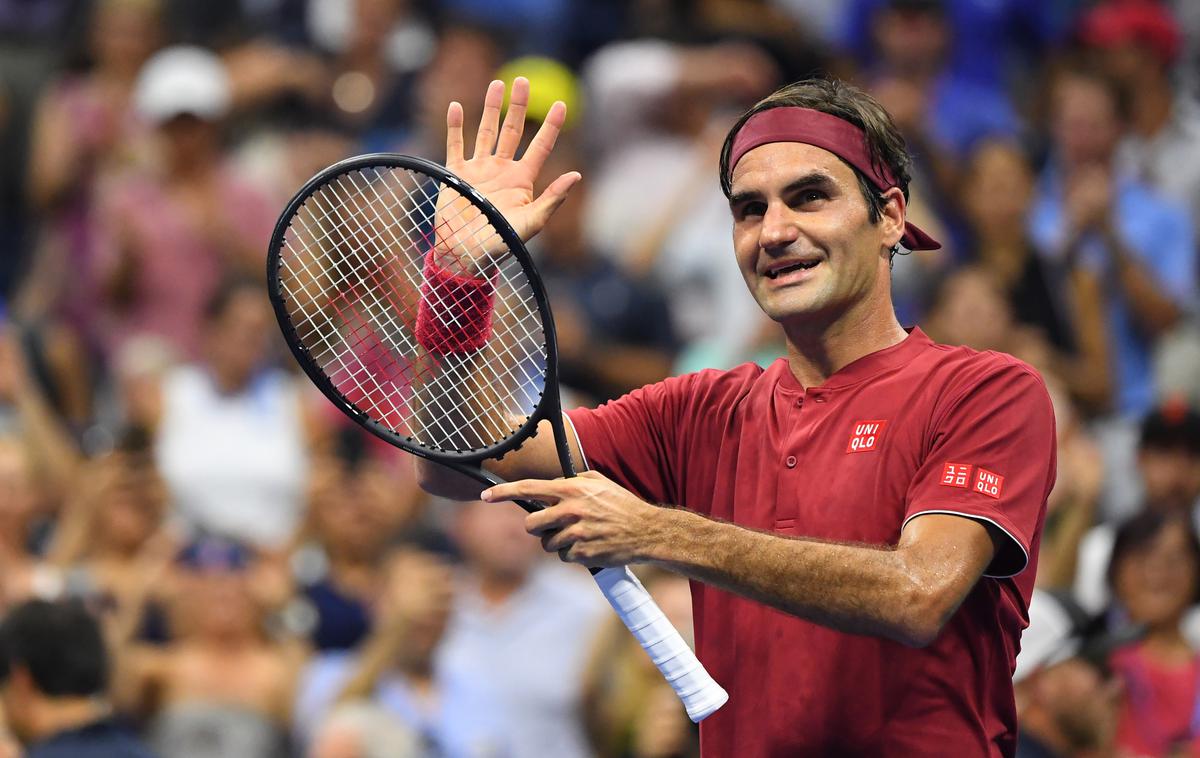 Roger Federer | Roger Federer je japonskega nasprotnika odpravil s 3:0 v nizih in zanesljivo napredoval v drugi krog. | Foto Reuters