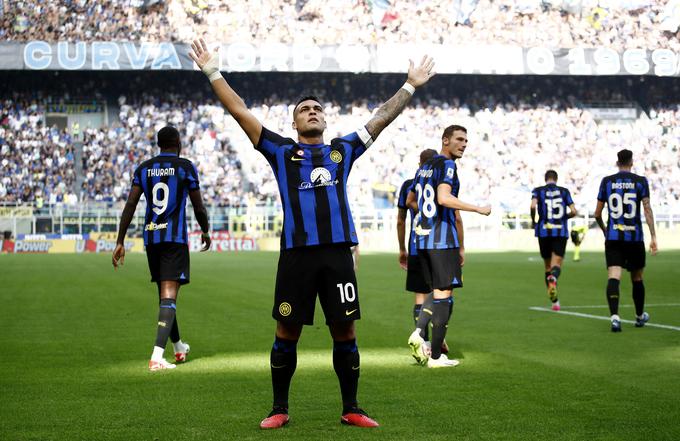 Lautaro Martinez je zabil že svoj 10. gol sezone, a je zdaj drugi Inter z Bologno igral 2:2. | Foto: Reuters