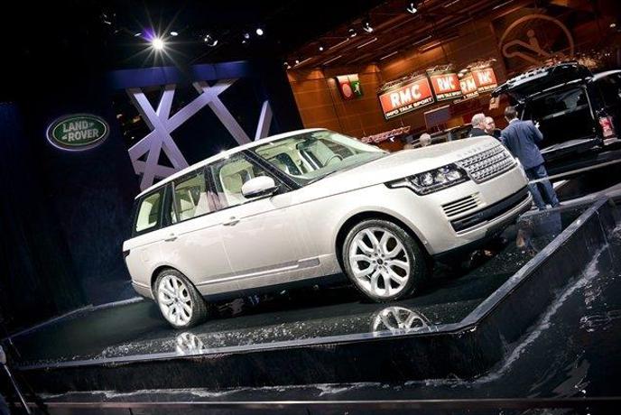 Range Rover na avtosalonu Pariz 2012