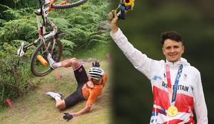 Grd padec pokopal olimpijske sanje nizozemskega supermana #video