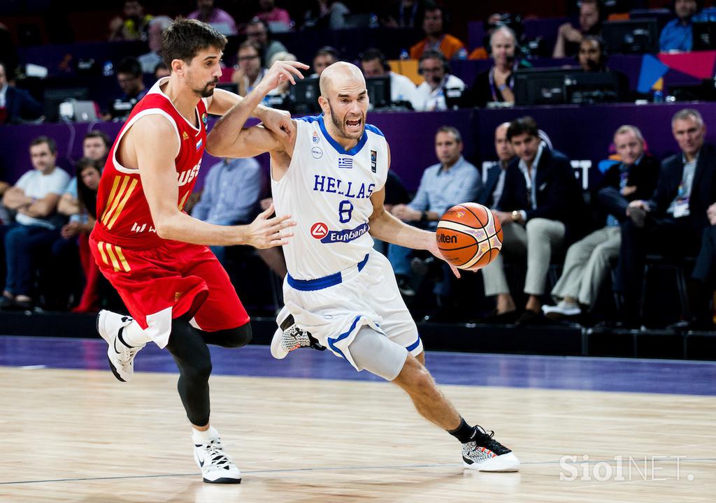 Grčija Rusija četrtfinale eurobasket 2017