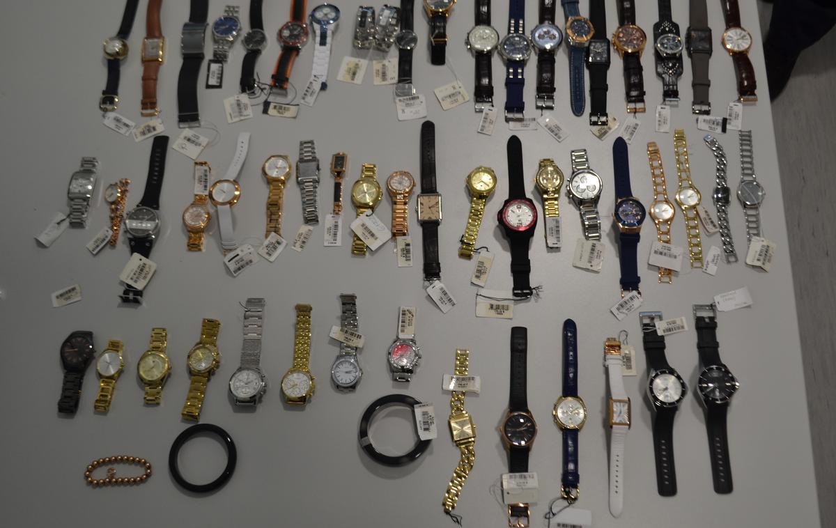Ukradene ure | Foto Policija