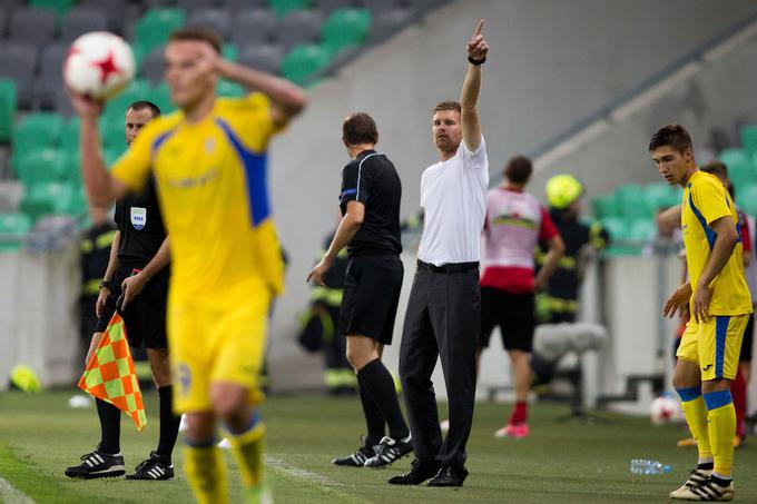 Pred dvema letoma je mladi trener Domžal v Stožicah šokiral Freiburg. | Foto: Urban Urbanc/Sportida