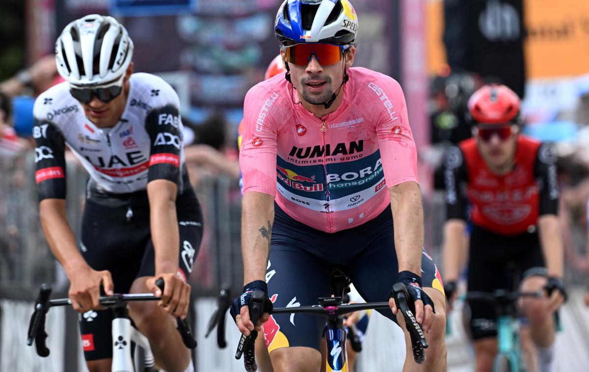 Primož Roglič, Giro 2025 | Primož Roglič se je spet znebil rožnate majice. | Foto Reuters