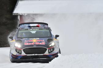 Ogier v vodstvu po drugem dnevu Monte Carla