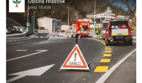 Požar na območju Hrastnika in poziv: Zaprite okna!